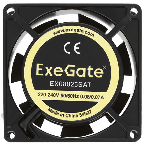 Купить Вентилятор ExeGate EX08025SAT [EX288994RUS]  5354933. Характеристики, отзывы и цены в Донецке