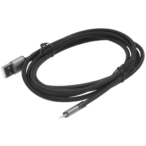 Купить Кабель круглый Ugreen Lightning 8-pin MFI - USB 2.0 Type-A черный 2 м  9983441. Характеристики, отзывы и цены в Донецке