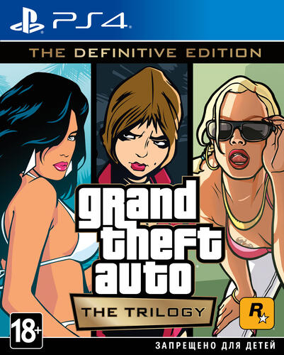 Купить Игра Grand Theft Auto: The Trilogy – The Definitive Edition (PS4)  4882162. Характеристики, отзывы и цены в Донецке
