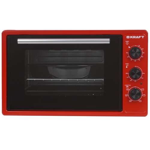 Купить Мини-печь Kraft KN-MO 3904 FRKR красный  9265947. Характеристики, отзывы и цены в Донецке