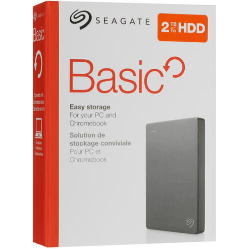 Купить 2 ТБ Внешний HDD Seagate Basic  5430977. Характеристики, отзывы и цены в Донецке