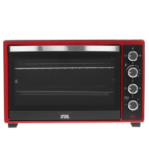 Купить Мини-печь GFgril GFO-48BR красный  8158614. Характеристики, отзывы и цены в Донецке