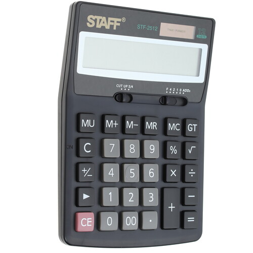 Купить Калькулятор STAFF STF-2512  1246389. Характеристики, отзывы и цены в Донецке