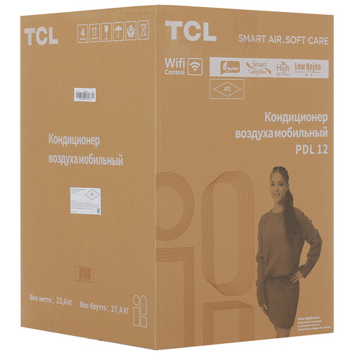 Купить Кондиционер мобильный TCL PDL 12 белый  5433494. Характеристики, отзывы и цены в Донецке