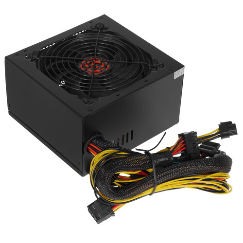 Купить Блок питания GiNZZU CB600 [17129] черный  8136850. Характеристики, отзывы и цены в Донецке