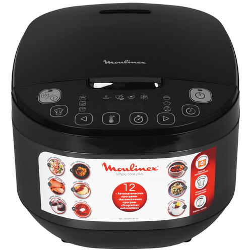 Купить Мультиварка Moulinex Simply cook MK622832 черный  5496110. Характеристики, отзывы и цены в Донецке
