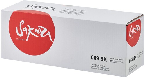 Купить Картридж лазерный Sakura 069BK (5094C002) черный, с чипом  9234767. Характеристики, отзывы и цены в Донецке