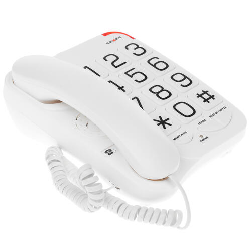 Купить Телефон проводной TeXet TX-201  1084999. Характеристики, отзывы и цены в Донецке