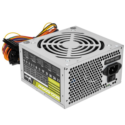 Купить Блок питания Formula ECO-500W  серый  9229607. Характеристики, отзывы и цены в Донецке