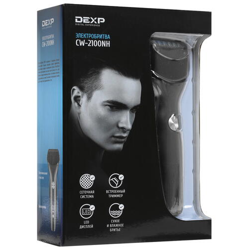 Купить Электробритва DEXP CW-2100NH  4892539. Характеристики, отзывы и цены в Донецке