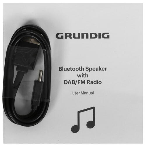 Купить Портативная колонка Grundig GBT Band, черный  5462435. Характеристики, отзывы и цены в Донецке
