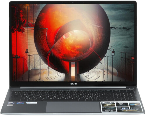 Купить 16" Ноутбук Tecno Megabook T16MA Pro серый  5613455. Характеристики, отзывы и цены в Донецке