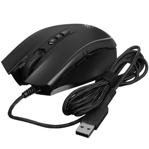 Купить Мышь проводная A4Tech Bloody Q81  черный  5600511. Характеристики, отзывы и цены в Донецке