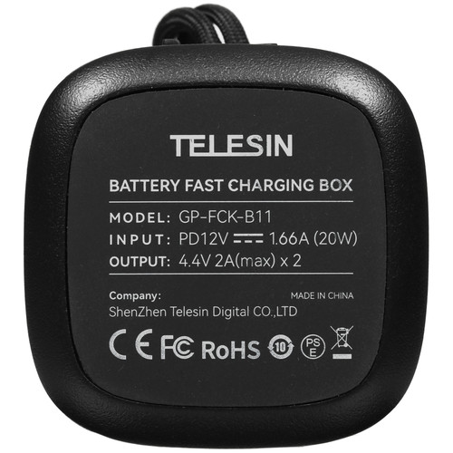 Купить Зарядное устройство Telesin GP-FCK-B11  5606912. Характеристики, отзывы и цены в Донецке
