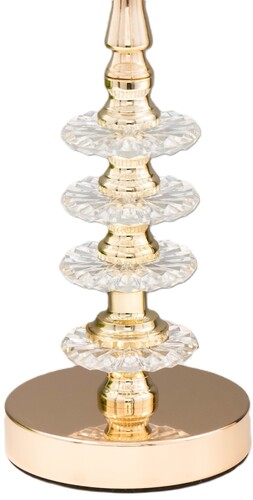 Купить Настольный светильник RISALUX Бирма золотистый  9176720. Характеристики, отзывы и цены в Донецке