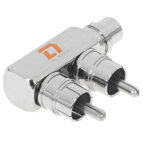 Купить Адаптер   DL Audio 2RCA - RCA серебристый  9285785. Характеристики, отзывы и цены в Донецке