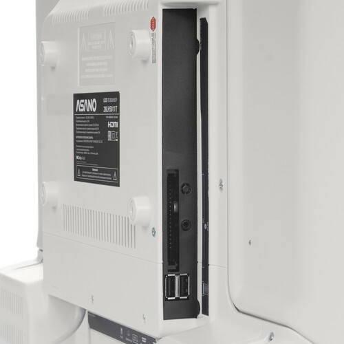 Купить 27.5" (71 см) Телевизор Asano 28LH5011T белый  9225864. Характеристики, отзывы и цены в Донецке