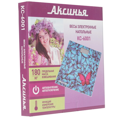 Купить Весы Аксинья КС-6001 разноцветный  8124537. Характеристики, отзывы и цены в Донецке