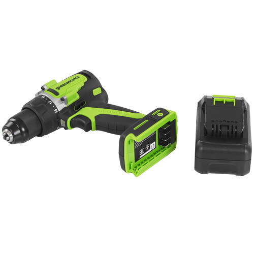 Купить Дрель-шуруповерт Greenworks GD24DD90 24V  9305500. Характеристики, отзывы и цены в Донецке