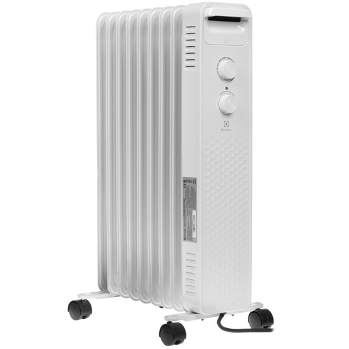 Купить Масляный обогреватель Electrolux EOH/BE-09ZW 2000 белый  9290870. Характеристики, отзывы и цены в Донецке