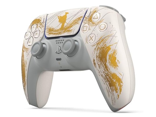 Купить Геймпад беспроводной/проводной Sony PlayStation DualSense Ghost Of Yotei Gold Edition белый  5641832. Характеристики, отзывы и цены в Донецке