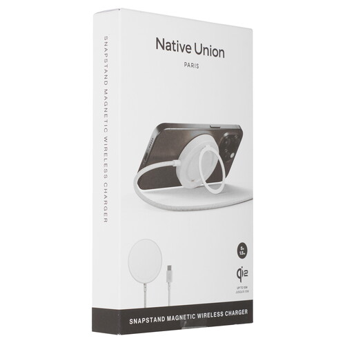 Купить Беспроводное зарядное устройство Native Union SnapStand бежевый  9240516. Характеристики, отзывы и цены в Донецке