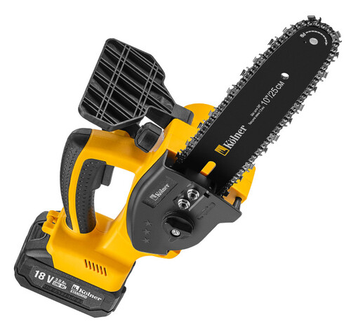 Купить Аккумуляторная цепная пила Kolner KCS 18BL-25-2K  шина - 25 см(10")  9135241. Характеристики, отзывы и цены в Донецке
