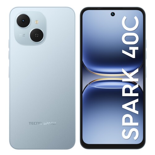 Купить 6.67" Смартфон Tecno SPARK 40C 256 ГБ голубой  5636058. Характеристики, отзывы и цены в Донецке