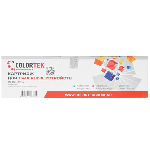 Купить Картридж лазерный Colortek CF244A (44A) черный  5367080. Характеристики, отзывы и цены в Донецке