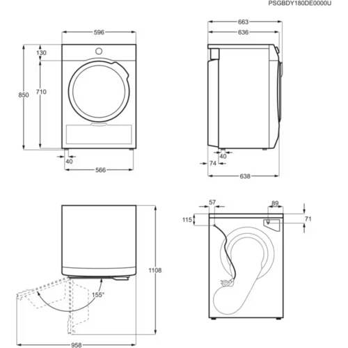 Купить Сушильная машина AEG TR819P4E белый  9124815. Характеристики, отзывы и цены в Донецке