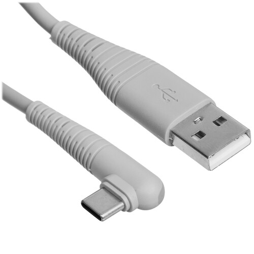 Купить Кабель круглый Borofone USB Type-C - USB 2.0 Type-A серый 1 м  5475007. Характеристики, отзывы и цены в Донецке