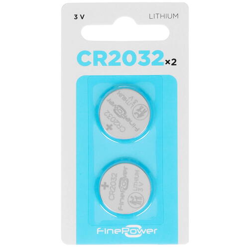Купить Батарейка FinePower плоская / CR2032  5410513. Характеристики, отзывы и цены в Донецке
