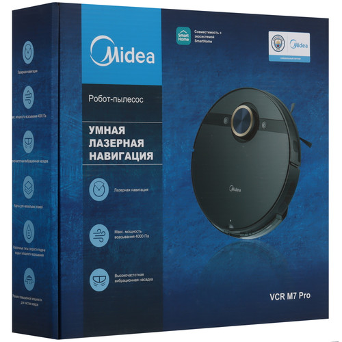 Купить Робот-пылесос Midea VCR M7 PRO черный  5487797. Характеристики, отзывы и цены в Донецке