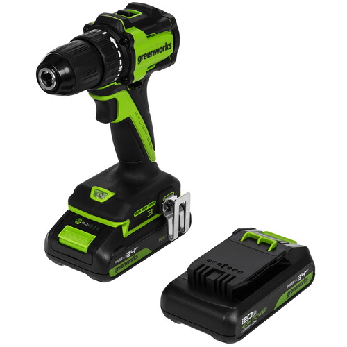 Купить Дрель-шуруповерт Greenworks DD345 24V  9305489. Характеристики, отзывы и цены в Донецке