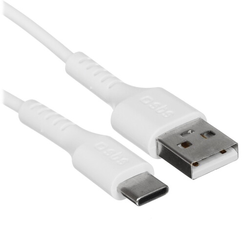 Купить Кабель витой SBS USB Type-C - USB 2.0 Type-A белый 1 м  5471866. Характеристики, отзывы и цены в Донецке