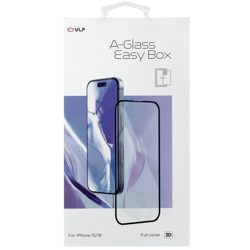 Купить Защитное стекло VLP для экрана Apple iPhone 15/ 16  5487130. Характеристики, отзывы и цены в Донецке