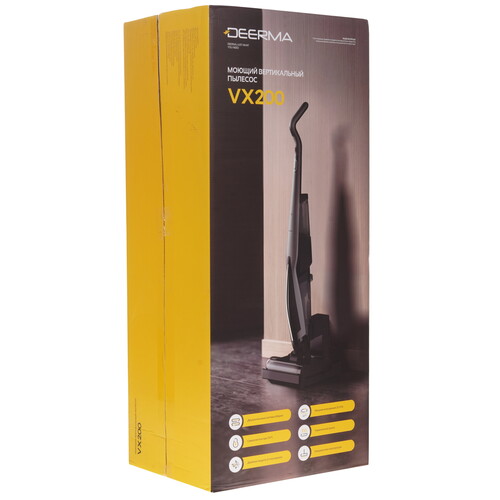Купить Моющий пылесос вертикальный   Deerma VX200  серый  9304460. Характеристики, отзывы и цены в Донецке