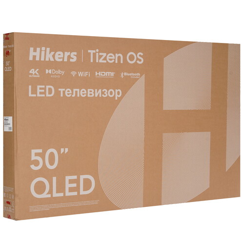 Купить 50" (127 см) Телевизор Hikers 50HTQ01 серый  9224298. Характеристики, отзывы и цены в Донецке
