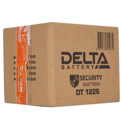 Купить Аккумуляторная батарея для ИБП Delta DT 1226  5335381. Характеристики, отзывы и цены в Донецке