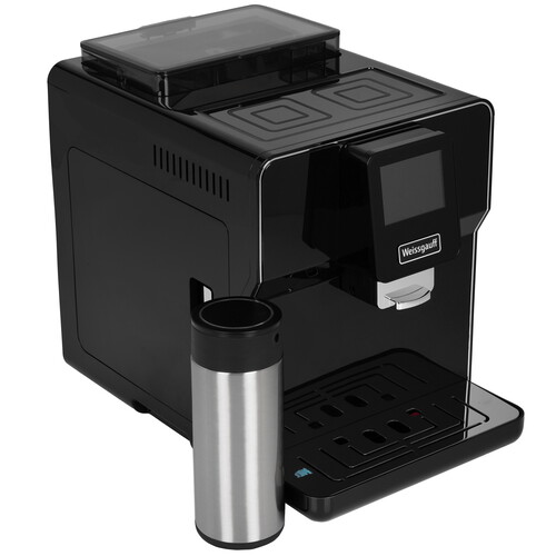 Купить Кофемашина автоматическая Weissgauff WCM-330 TFT Touch Cappuccino Nero черный  9259501. Характеристики, отзывы и цены в Донецке