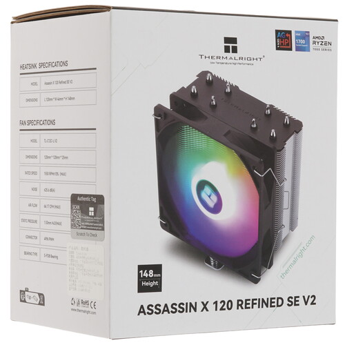 Купить Кулер для процессора Thermalright Assassin X 120 Refined SE V2  5615778. Характеристики, отзывы и цены в Донецке