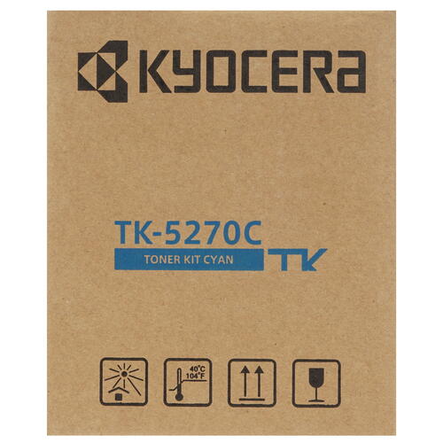 Купить Картридж лазерный Kyocera TK-5270C голубой, с чипом  1311477. Характеристики, отзывы и цены в Донецке