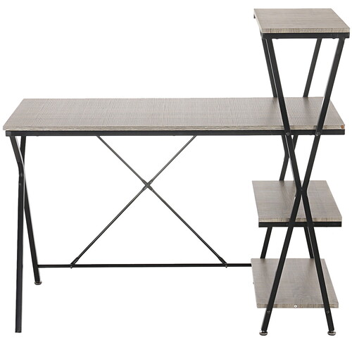 Купить Стол компьютерный BRABIX LOFT CD-004 серый/черный  4806309. Характеристики, отзывы и цены в Донецке