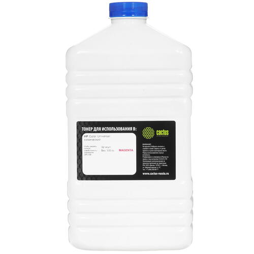 Купить Тонер Cactus CS-THPCHUM-500 пурпурный  9039148. Характеристики, отзывы и цены в Донецке