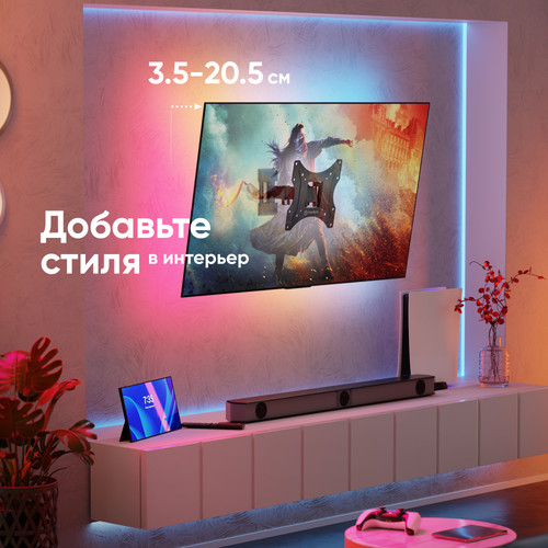 Купить Кронштейн для ТВ ONKRON M2S черный  4830316. Характеристики, отзывы и цены в Донецке