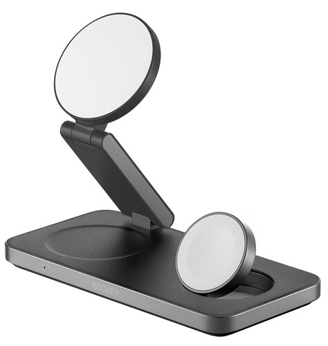 Купить Беспроводное зарядное устройство ROCKET Magic черный  9302715. Характеристики, отзывы и цены в Донецке