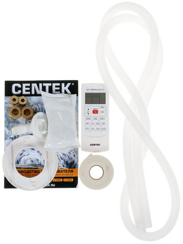 Купить Кондиционер настенный сплит-система Centek CT-65A18 белый  1216753. Характеристики, отзывы и цены в Донецке
