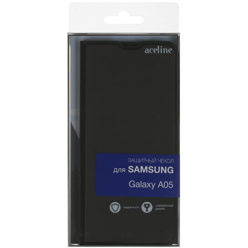 Купить Чехол-книжка  Aceline Kors для Samsung Galaxy A05 черный  5434759. Характеристики, отзывы и цены в Донецке