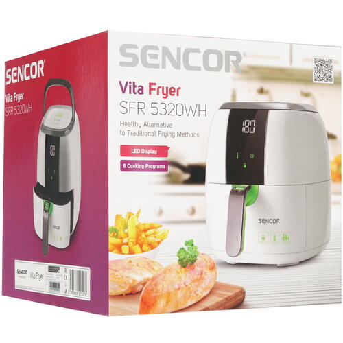 Купить Аэрогриль Sencor SFR 5320WH белый  8185263. Характеристики, отзывы и цены в Донецке