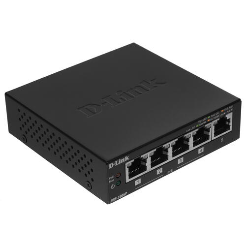 Купить Коммутатор D-Link DGS-1005P/A1A  8137127. Характеристики, отзывы и цены в Донецке